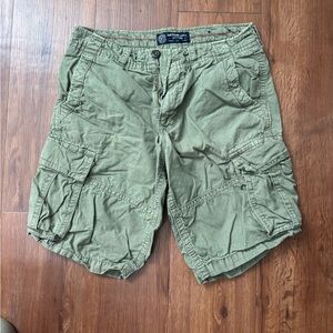 American Eagle Outfitters Olive Cargo Shorts